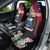 Personalised Samoa Indenpendence Day Car Seat Cover Tropical Samoan Coat of Arms With Siapo Pattern LT03 - Polynesian Pride