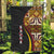 Samoa Siapo Ula Fala Garden Flag Polynesian Tribal Pattern LT03 Garden Flag Black - Polynesian Pride