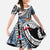 Fiji Day Family Matching Summer Maxi Dress and Hawaiian Shirt Traditional Tapa with Hibiscus and Emblems