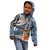 Fiji Day Kid Hoodie Traditional Tapa with Hibiscus and Emblems
