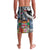 Fiji Day Lavalava Traditional Tapa with Hibiscus and Emblems