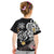 Hawaiian Tropical Plumeria Turtles Kid T Shirt Polynesian Art Tattoo