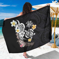 Hawaiian Tropical Plumeria Turtles Sarong Polynesian Art Tattoo