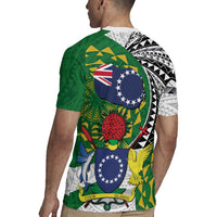 Cook Islands Independence Day Rugby Jersey National Flag and Emblem with Tatau Tattoo
