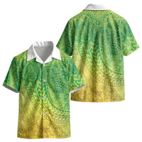 Hawaiian Turtles and Leis Kid Hawaiian Shirt Tribal Kakau Pattern Fresh Summer Vibe LT03 - Polynesian Pride