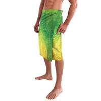 Hawaiian Turtles and Leis Lavalava Tribal Kakau Pattern Fresh Summer Vibe