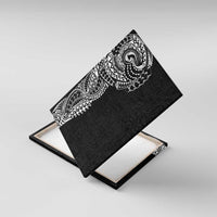 Polynesian Art Traditional Tattoo Pattern Canvas Wall Art