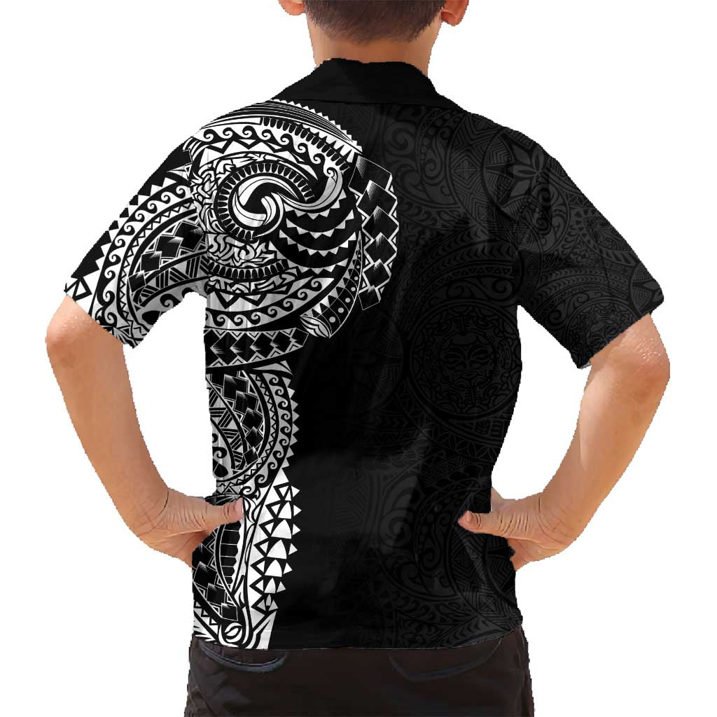 Polynesian Art Traditional Tattoo Pattern Family Matching Tank Maxi Dress and Hawaiian Shirt LT03 - Polynesian Pride