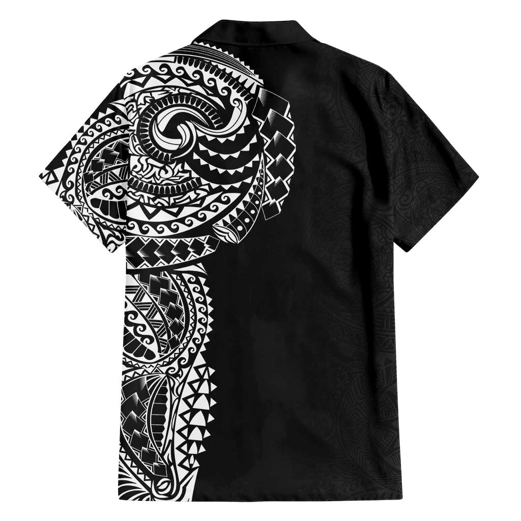 Polynesian Art Traditional Tattoo Pattern Family Matching Tank Maxi Dress and Hawaiian Shirt LT03 - Polynesian Pride
