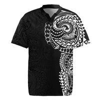 Polynesian Art Traditional Tattoo Pattern Rugby Jersey