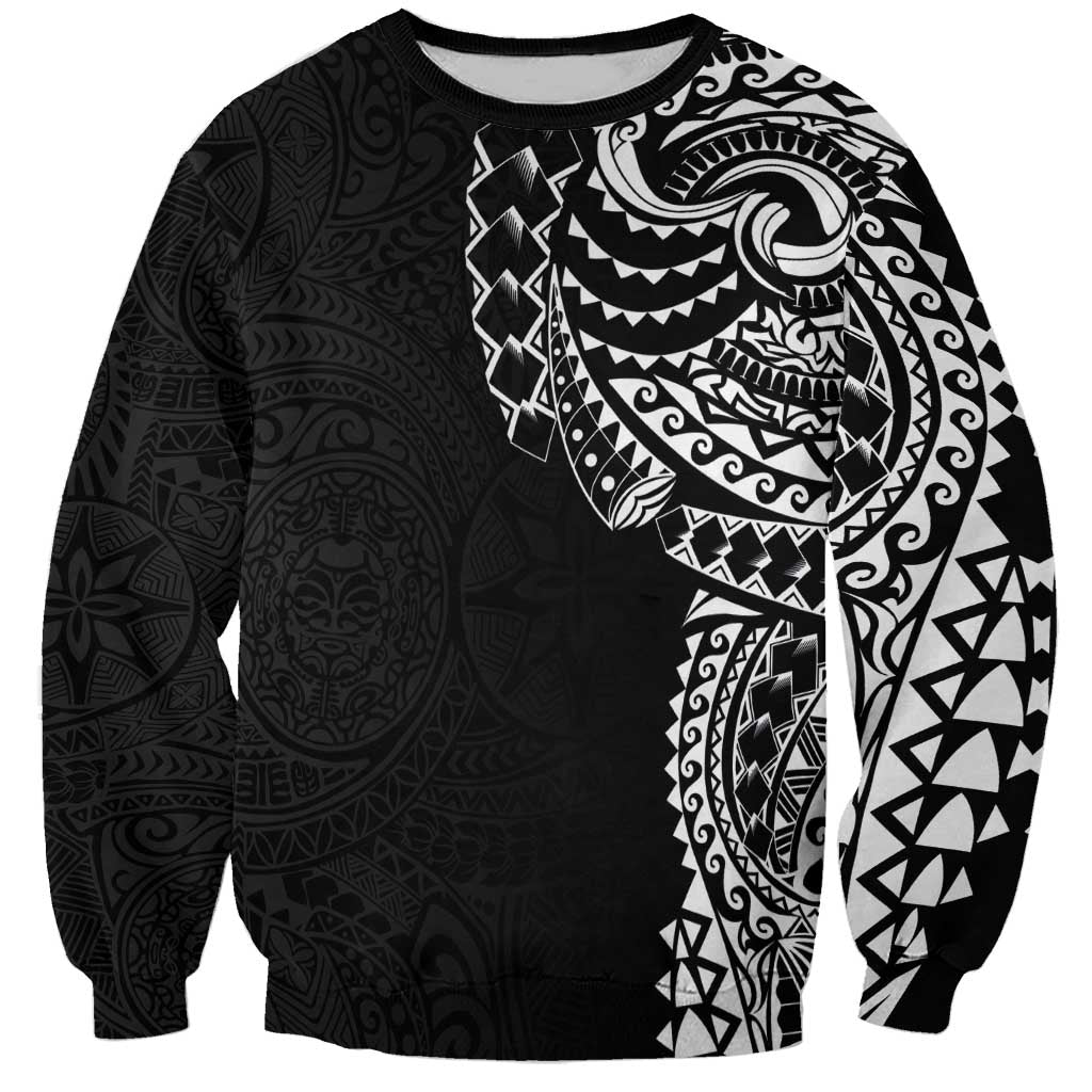 Polynesian Art Traditional Tattoo Pattern Sweatshirt