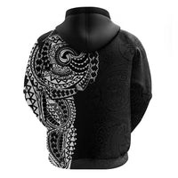 Polynesian Art Traditional Tattoo Pattern Zip Hoodie LT03 - Polynesian Pride