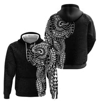 Polynesian Art Traditional Tattoo Pattern Zip Hoodie LT03 - Polynesian Pride