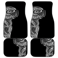 Polynesian Art Traditional Tattoo Car Mats Simple Style