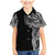 Polynesian Art Traditional Tattoo Family Matching Mermaid Dress and Hawaiian Shirt Simple Style