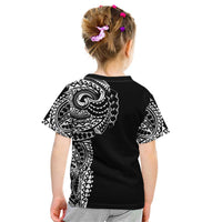 Polynesian Art Traditional Tattoo Kid T Shirt Simple Style