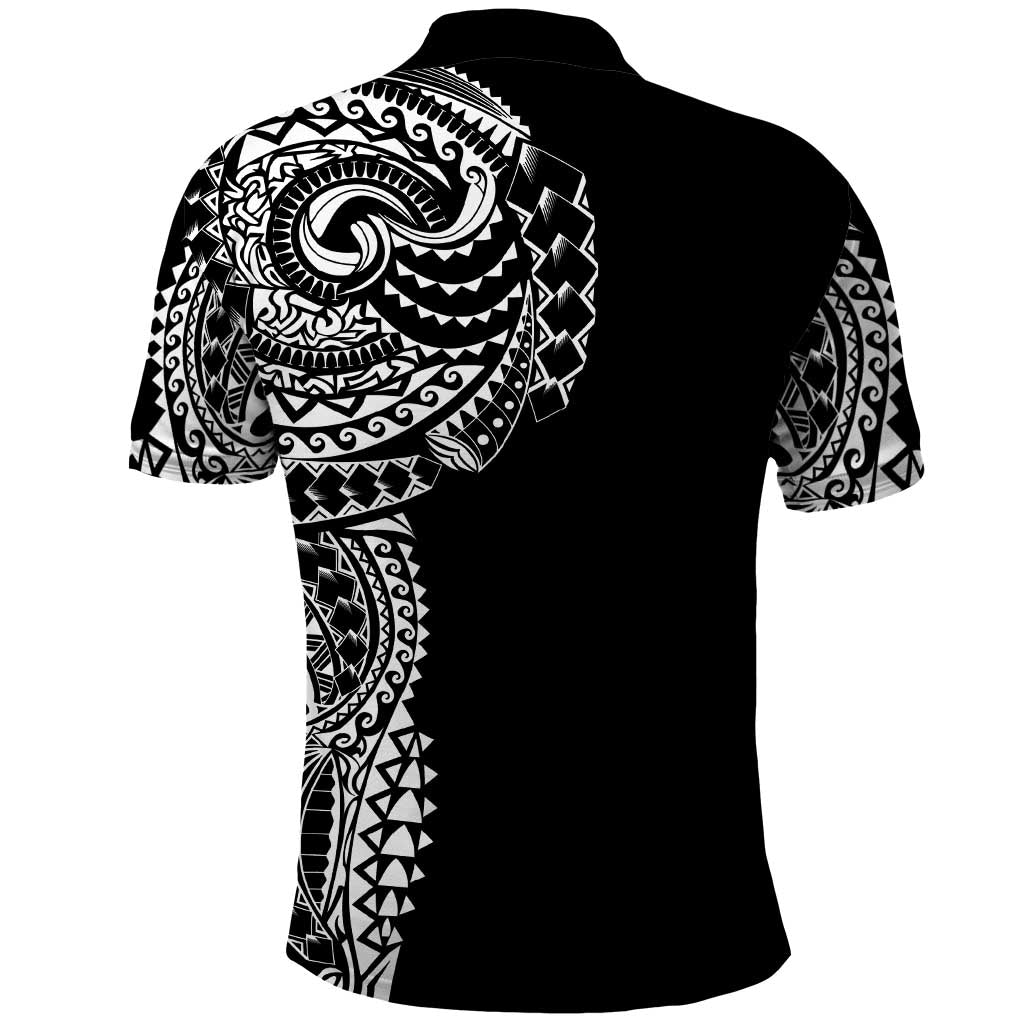 Polynesian Art Traditional Tattoo Polo Shirt Simple Style