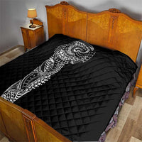 Polynesian Art Traditional Tattoo Quilt Simple Style