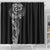 Polynesian Art Traditional Tattoo Shower Curtain Simple Style