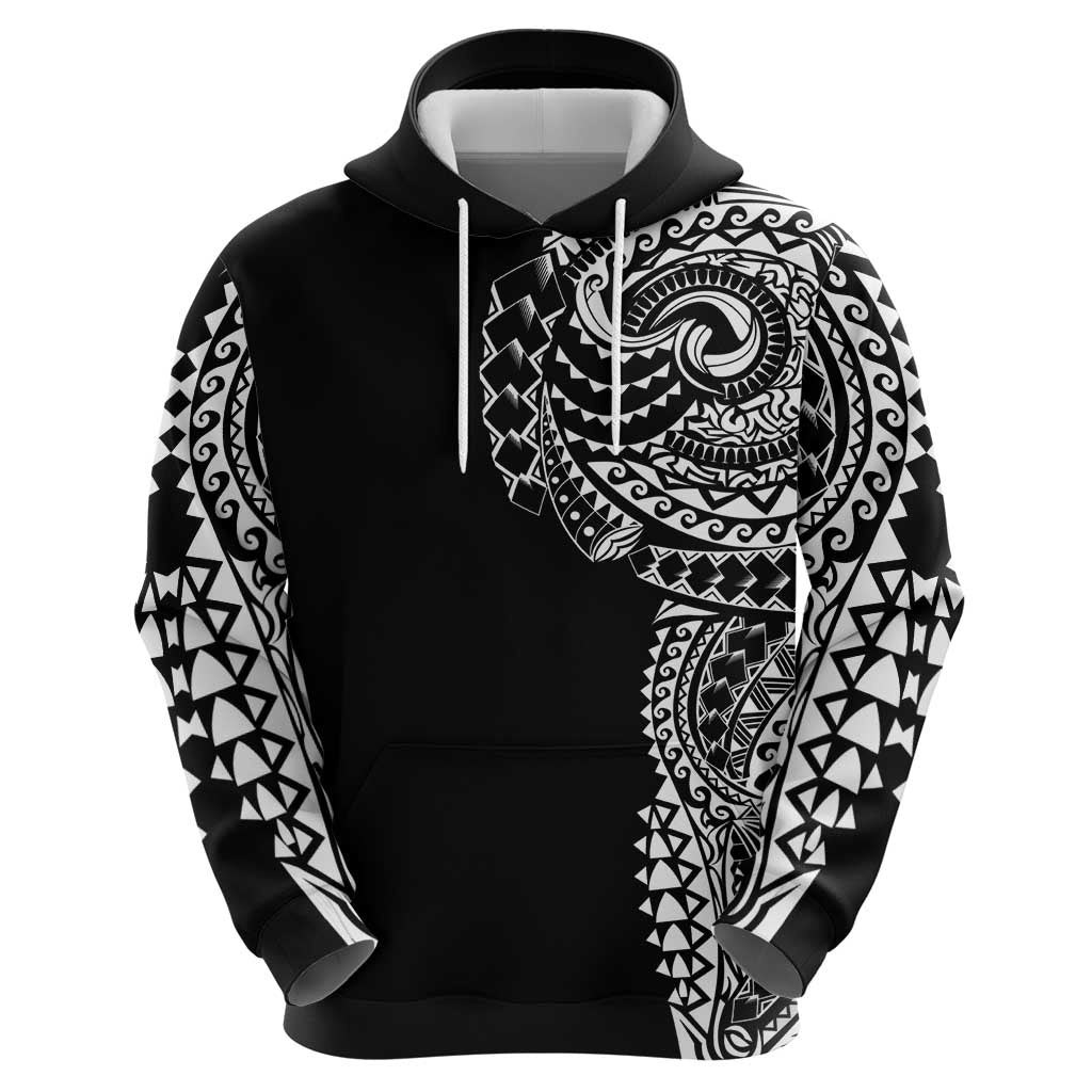 Polynesian Art Traditional Tattoo Zip Hoodie Simple Style LT03 - Polynesian Pride