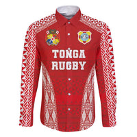 Custom Tonga Pacific Rugby 2024 Family Matching Mermaid Dress and Hawaiian Shirt Ngatu Tribal Pattern