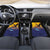 American Samoa Fautasi Car Mats Bald Eage and Sailfish with Kakau Motifs - Polynesian Pride