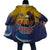 American Samoa Fautasi Cloak Bald Eage and Sailfish with Kakau Motifs - Polynesian Pride