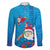 Hawaiian Santa Claus Snorkeling Family Matching Summer Maxi Dress and Hawaiian Shirt Kakau and Polynesian Pattern