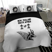 South Africa and New Zealand Bedding Set Champion History Go Final 2023 Vintage Style LT03 - Polynesian Pride