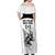 South Africa and New Zealand Off Shoulder Maxi Dress Champion History Go Final 2023 Vintage Style LT03 - Polynesian Pride