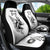 Personalised South Africa and New Zealand Car Seat Cover Champion History Go Final 2023 Vintage Style LT03 - Polynesian Pride