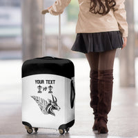 Personalised South Africa and New Zealand Luggage Cover Champion History Go Final 2023 Vintage Style LT03 - Polynesian Pride