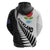 New Zealand Auckland Hoodie Auckland's Emblem and Silver Ferns - Maori Art Tattoo