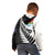 New Zealand Auckland Kid Hoodie Auckland's Emblem and Silver Ferns - Maori Art Tattoo