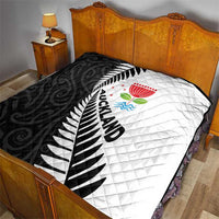 New Zealand Auckland Quilt Auckland's Emblem and Silver Ferns - Maori Art Tattoo