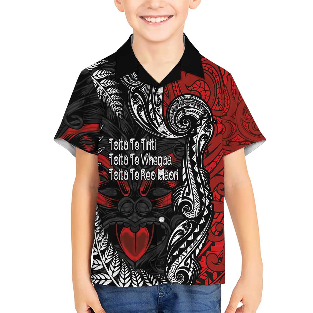 Aotearoa Toitu Te Tiriti Hawaiian Shirt New Zealand Honour the Treaty - Te Tiriti Is Us