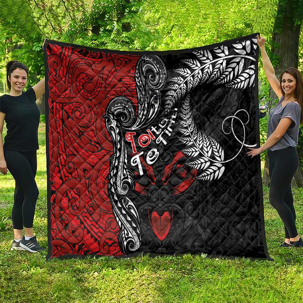 Aotearoa Toitu Te Tiriti Quilt New Zealand Honour the Treaty - Te Tiriti Is Us