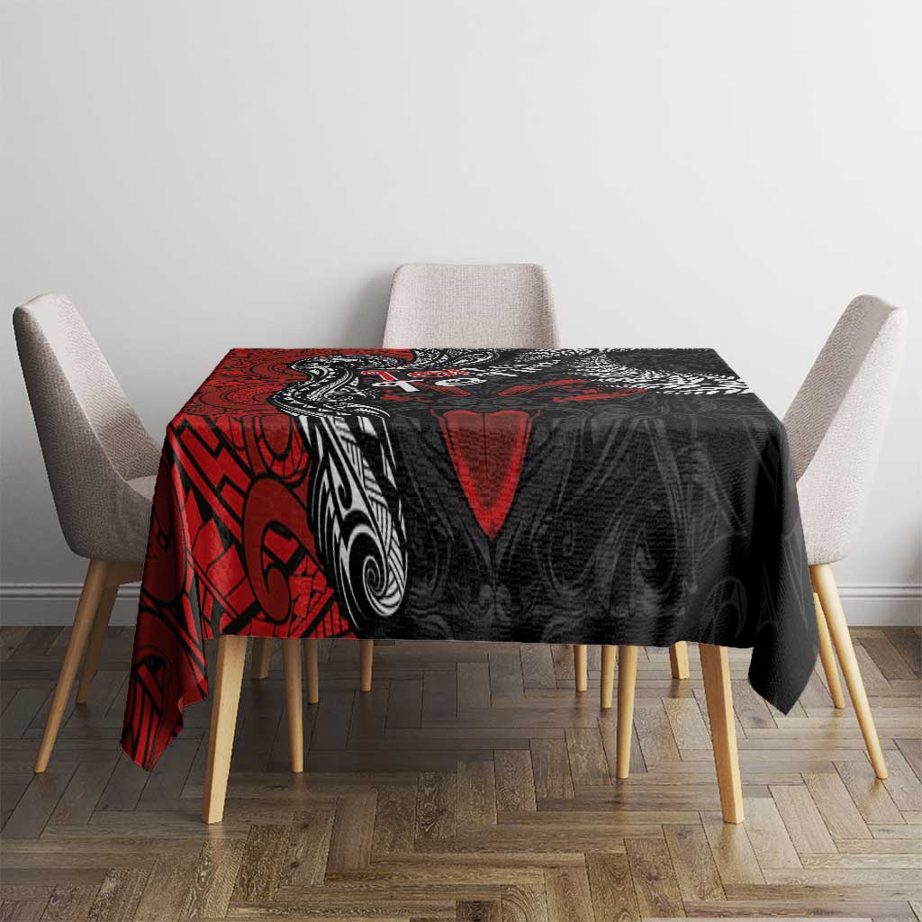 Aotearoa Toitu Te Tiriti Tablecloth New Zealand Honour the Treaty - Te Tiriti Is Us