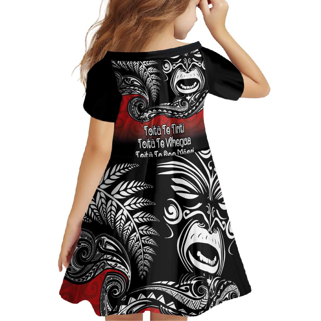 Aotearoa Toitu Te Tiriti Family Matching Tank Maxi Dress and Hawaiian Shirt New Zealand Honour the Treaty - Fight Together LT03 - Polynesian Pride