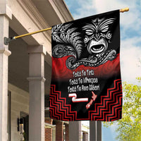 Aotearoa Toitu Te Tiriti Garden Flag New Zealand Honour the Treaty - Fight Together