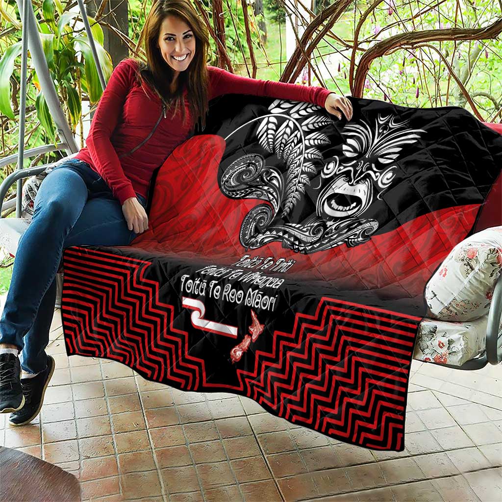 Aotearoa Toitu Te Tiriti Quilt New Zealand Honour the Treaty - Fight Together