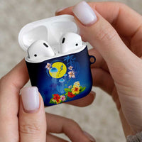 Palau Jellyfish AirPods Case Ocean Heritage Tropical Plants - Polynesian Pride