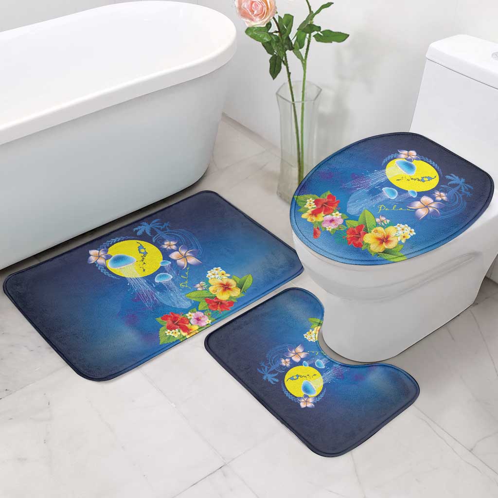 Palau Jellyfish Bathroom Set Ocean Heritage Tropical Plants - Polynesian Pride