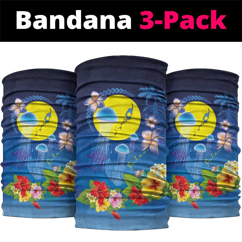 Palau Jellyfish Neck Gaiter Ocean Heritage Tropical Plants - Polynesian Pride