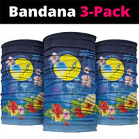 Palau Jellyfish Neck Gaiter Ocean Heritage Tropical Plants - Polynesian Pride