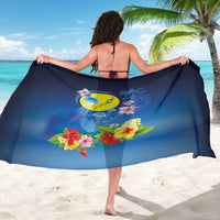 Palau Jellyfish Sarong Ocean Heritage Tropical Plants - Polynesian Pride