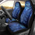 New Zealand Matariki Car Seat Cover Maori Pattern and Silver Fern