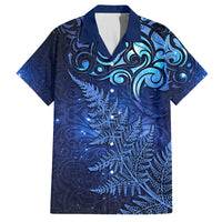 New Zealand Matariki Family Matching Long Sleeve Bodycon Dress and Hawaiian Shirt Maori Pattern and Silver Fern