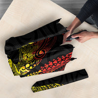Aotearoa Moko Tribal Tattoo Umbrella New Zealand Maori Penguin and Fantail Reggae Style LT03 - Polynesian Pride