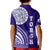 Tupou College Toloa Kid Polo Shirt Ngatu and Polynesian Pattern
